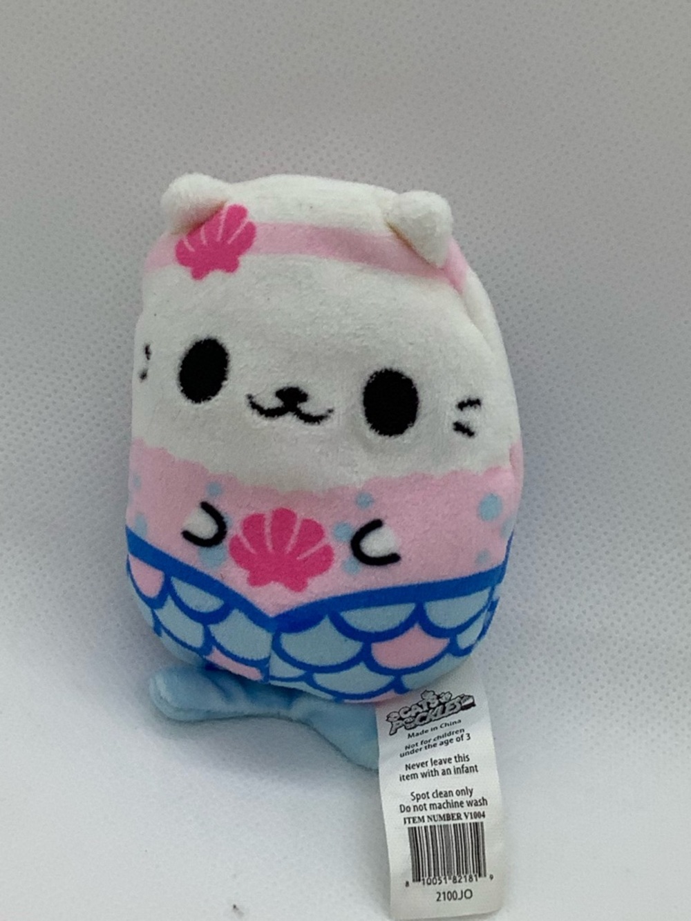 Lil Mer Kitten Stuffed Cat Kittens vs Gherkins by Cats vs Pickles 4 inches